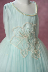 Blue Crystal Gown
